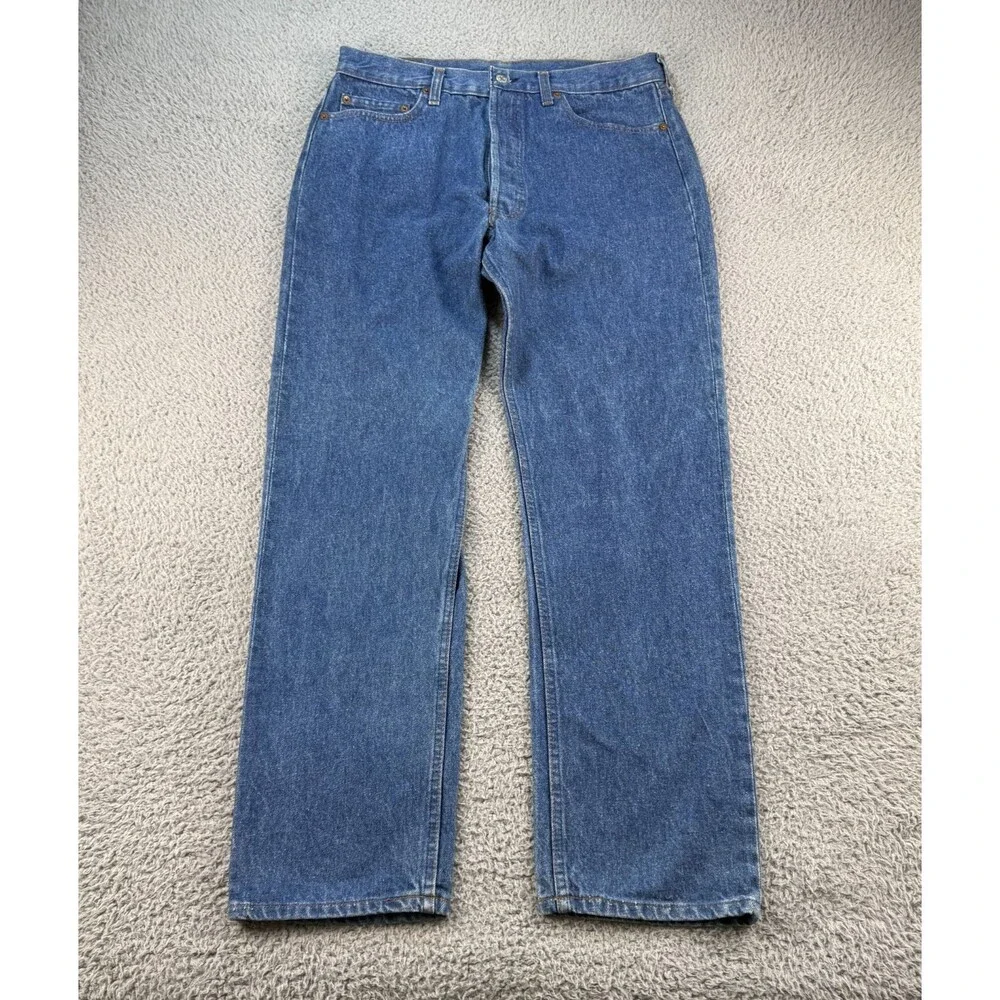 Vintage Levi's 501 XX Jeans 32x30 (Tag 34x30) USA Made Button Fly 1985 525 Levis